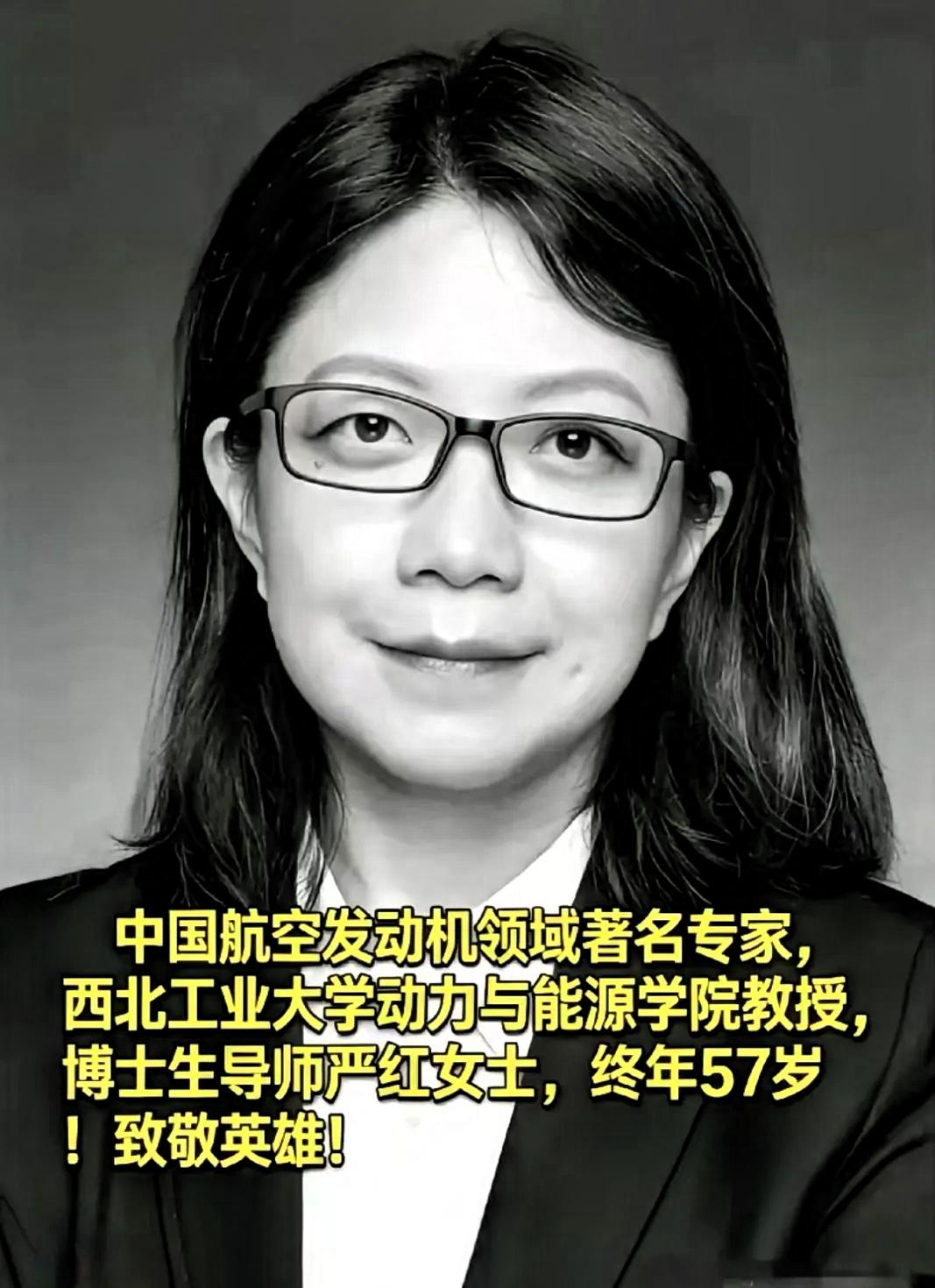 真的破防了，3月24日，西工大博导严红，死磕航空发动机的核心专家，也悄然离去了