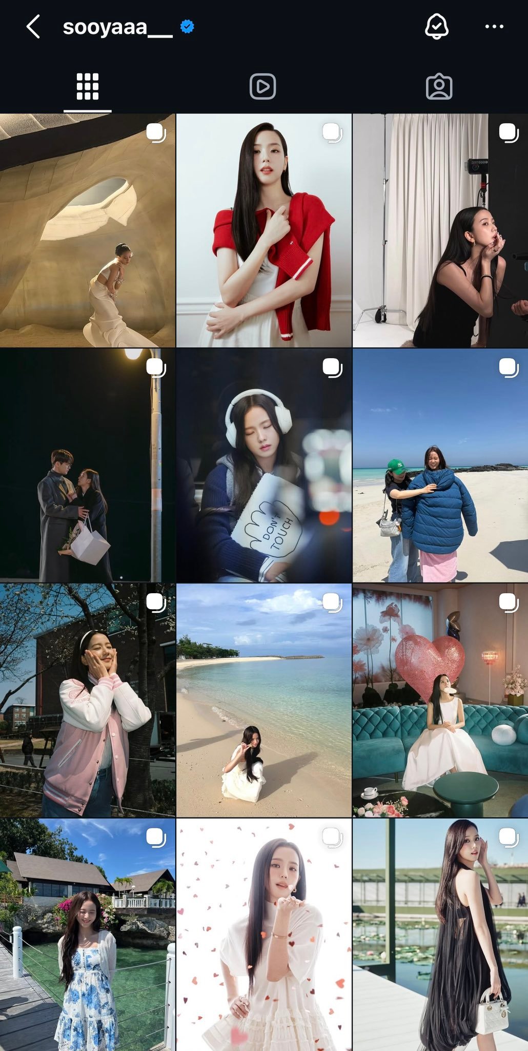 JISOO终于在《月刊男友》宣传活动结束后发布了GO的照片😭 ，真好，我喜欢她