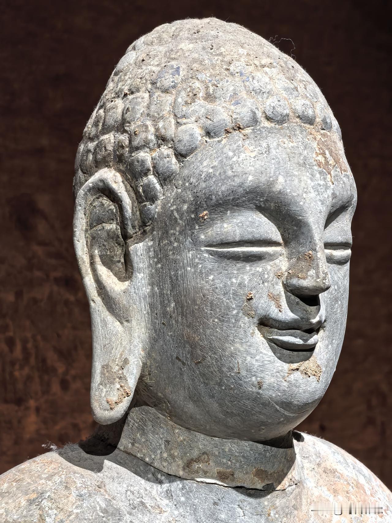 逛山东省博物馆，拍了一堆北魏、北齐等朝代造像的肖像，实现一次是古人的对话。