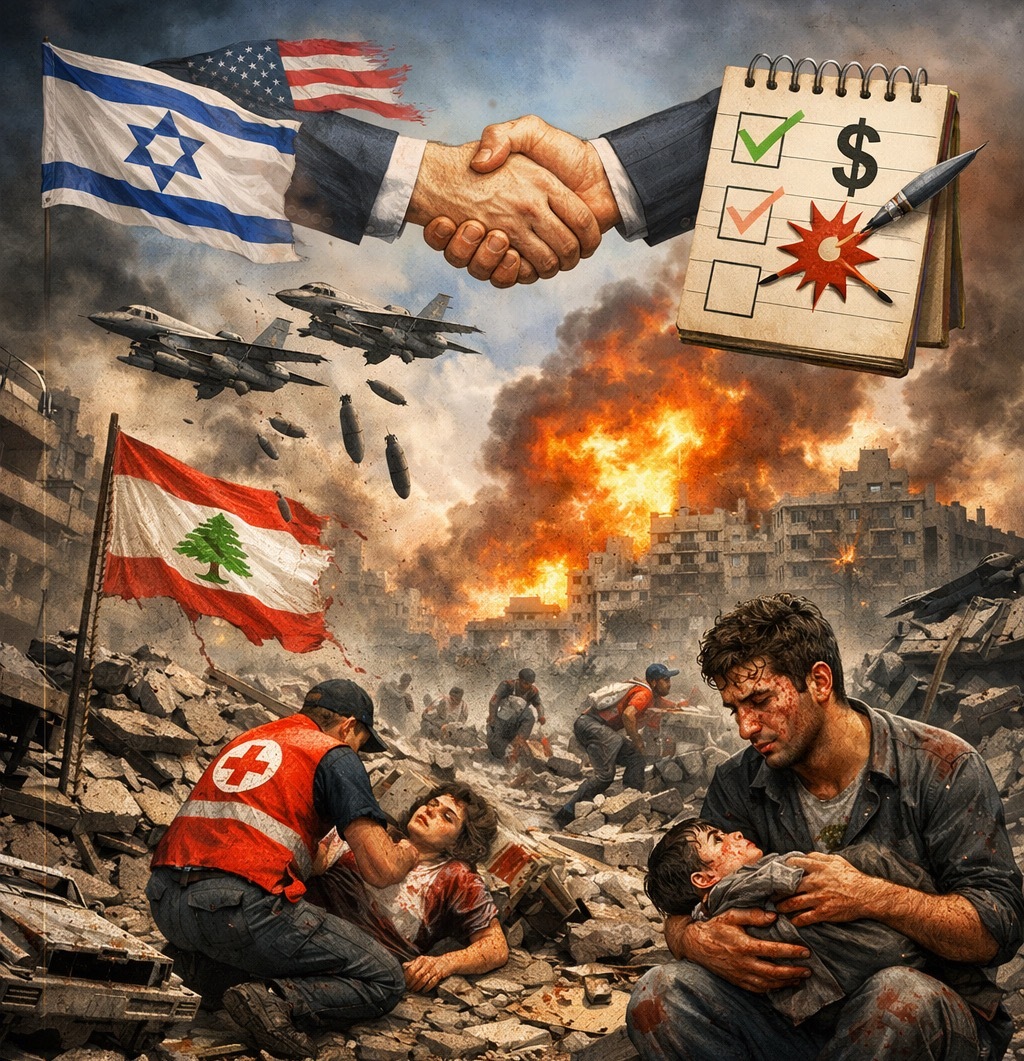 以军大规模空袭致黎巴嫩89死722伤美以停战，以色列就开始来轰炸其他国家，这如意