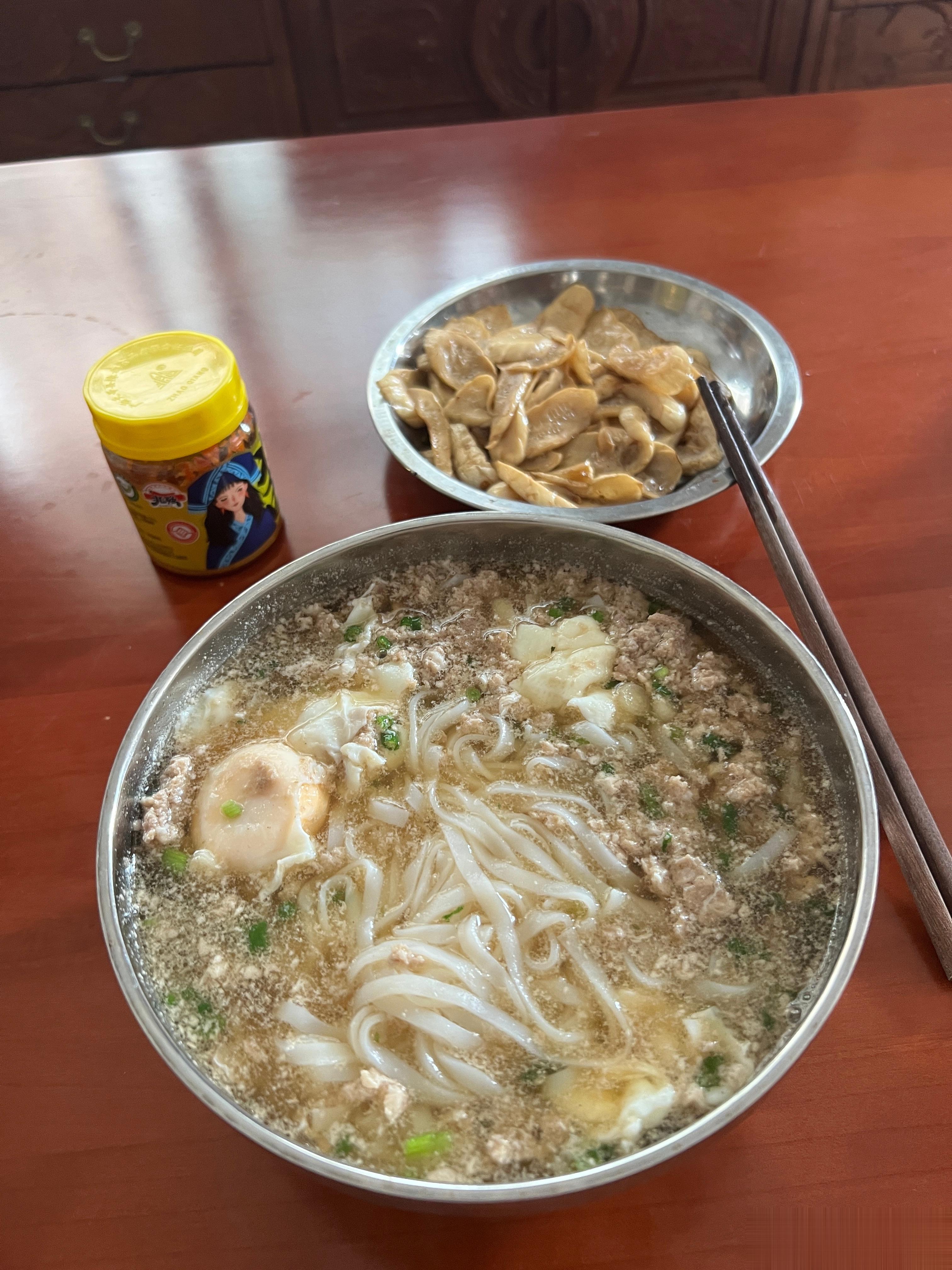 #早餐# 瘦肉鸡蛋粉 ​​​
