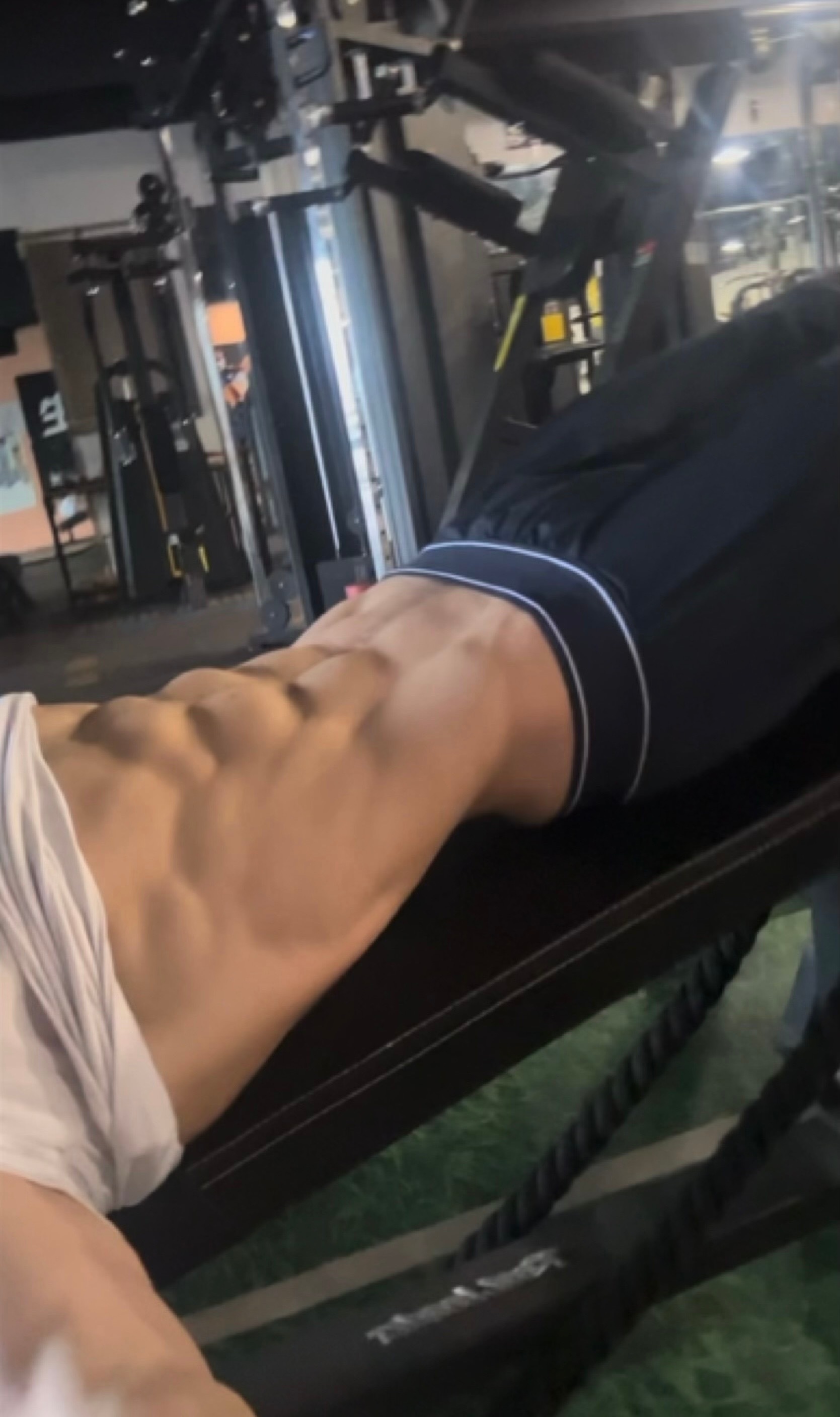 看我练得怎么样？ 