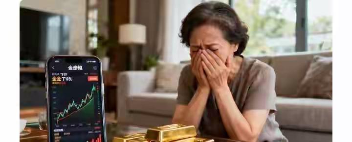 黄金一夜变“黄铜”：追涨者的猝不及防
 
“刚入手就暴跌，黄金转眼变‘黄铜’！”