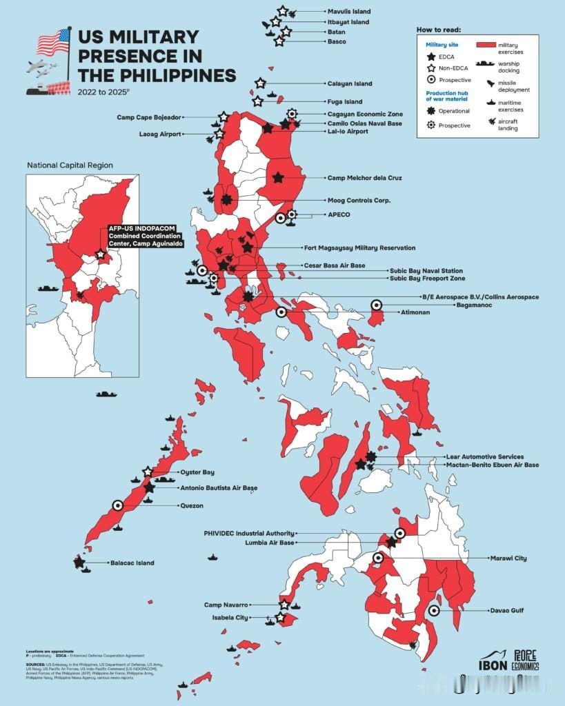 📍🇺🇸🇵🇭 美国在菲律宾的军事存在