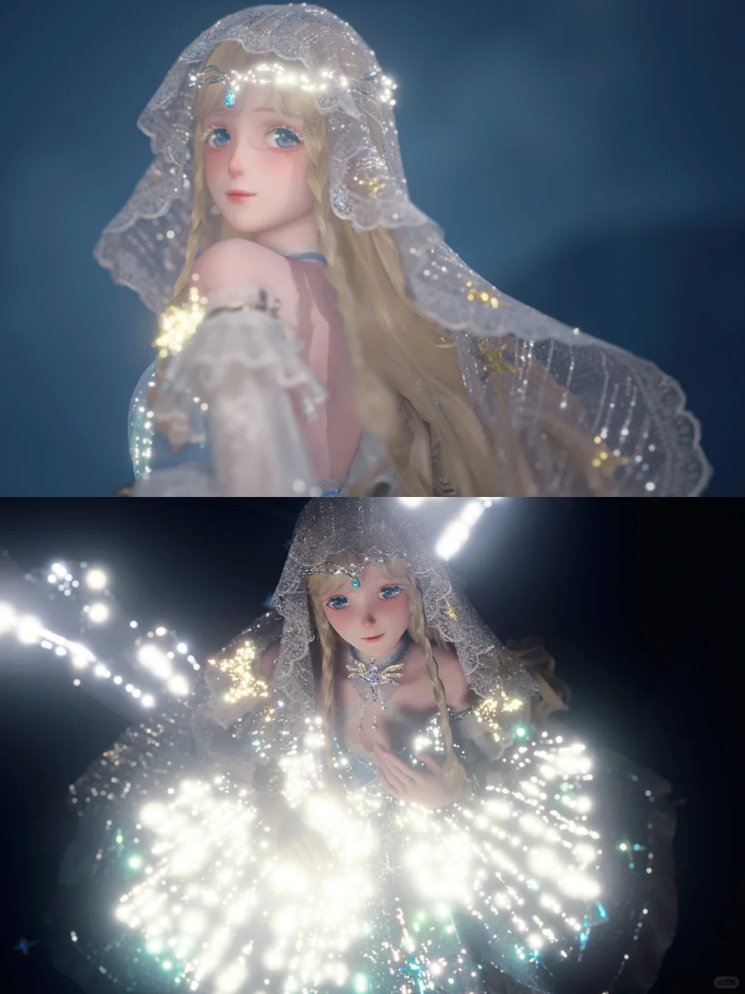 在暖5拍到了贝壳裙