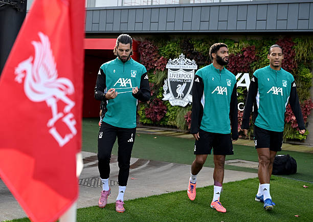 科纳特受伤，可以客串中卫的瑞恩和远藤航也有问题，目前只剩范戴克和戈麦斯是完全健康