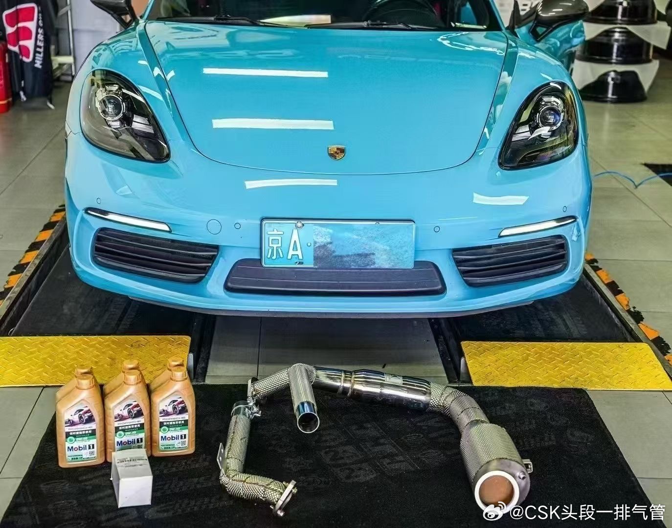 国六B 保时捷718 升级CSK不亮灯头段200目，释放小超跑迷人声浪…… ​​