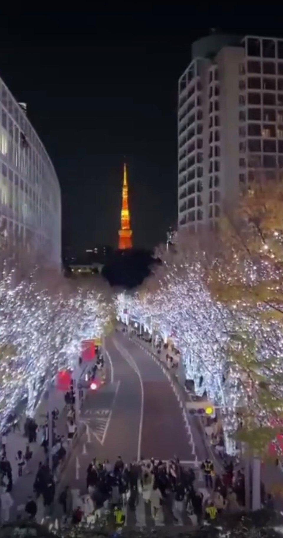 日本电视台工作人员跳楼砸中路人肩膀2025年12月10日晚7点左右，日本东京港区