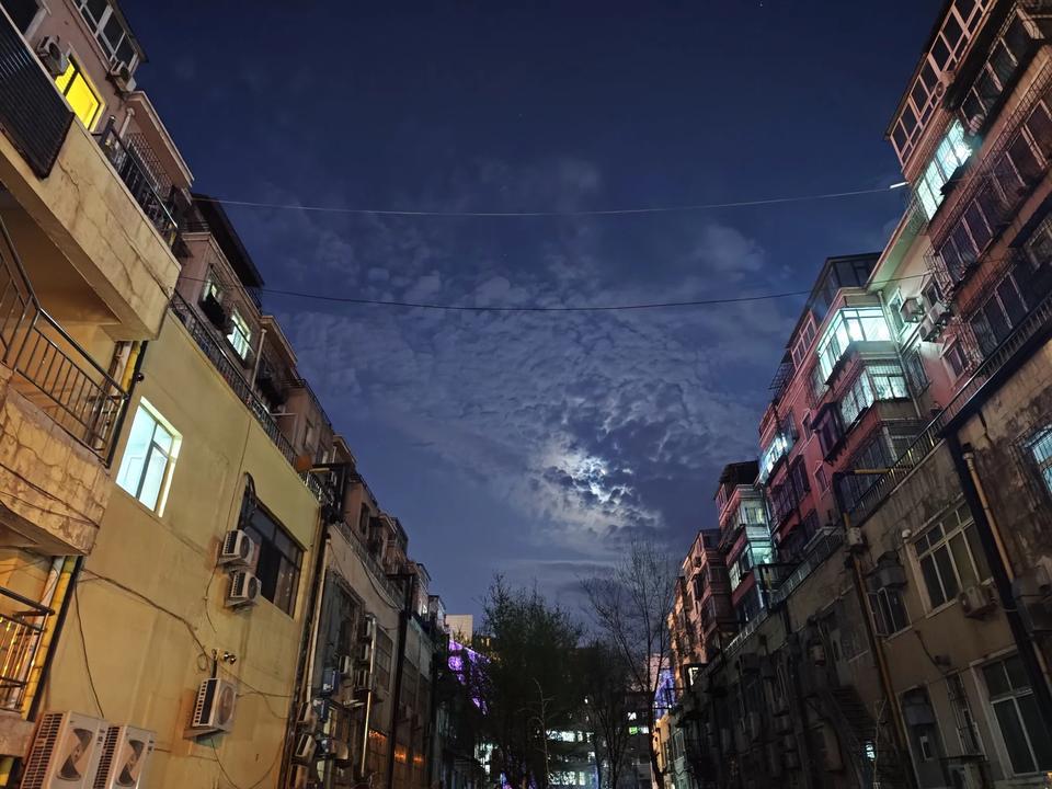 昨晚的月心事重重
星星早不见了影踪
我傻傻地等了许久
只看到阴郁的天空

夜半惊