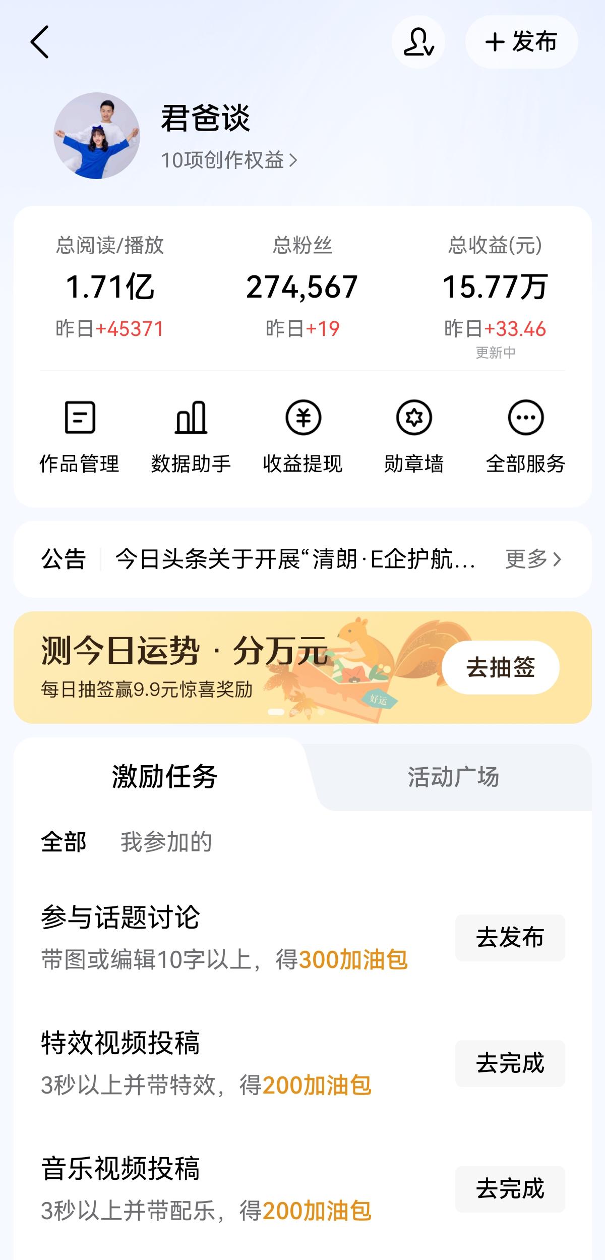 来看看昨日的单价与今日的单价对比，昨日2万2的浏览，38块多。今天4万多浏览，3