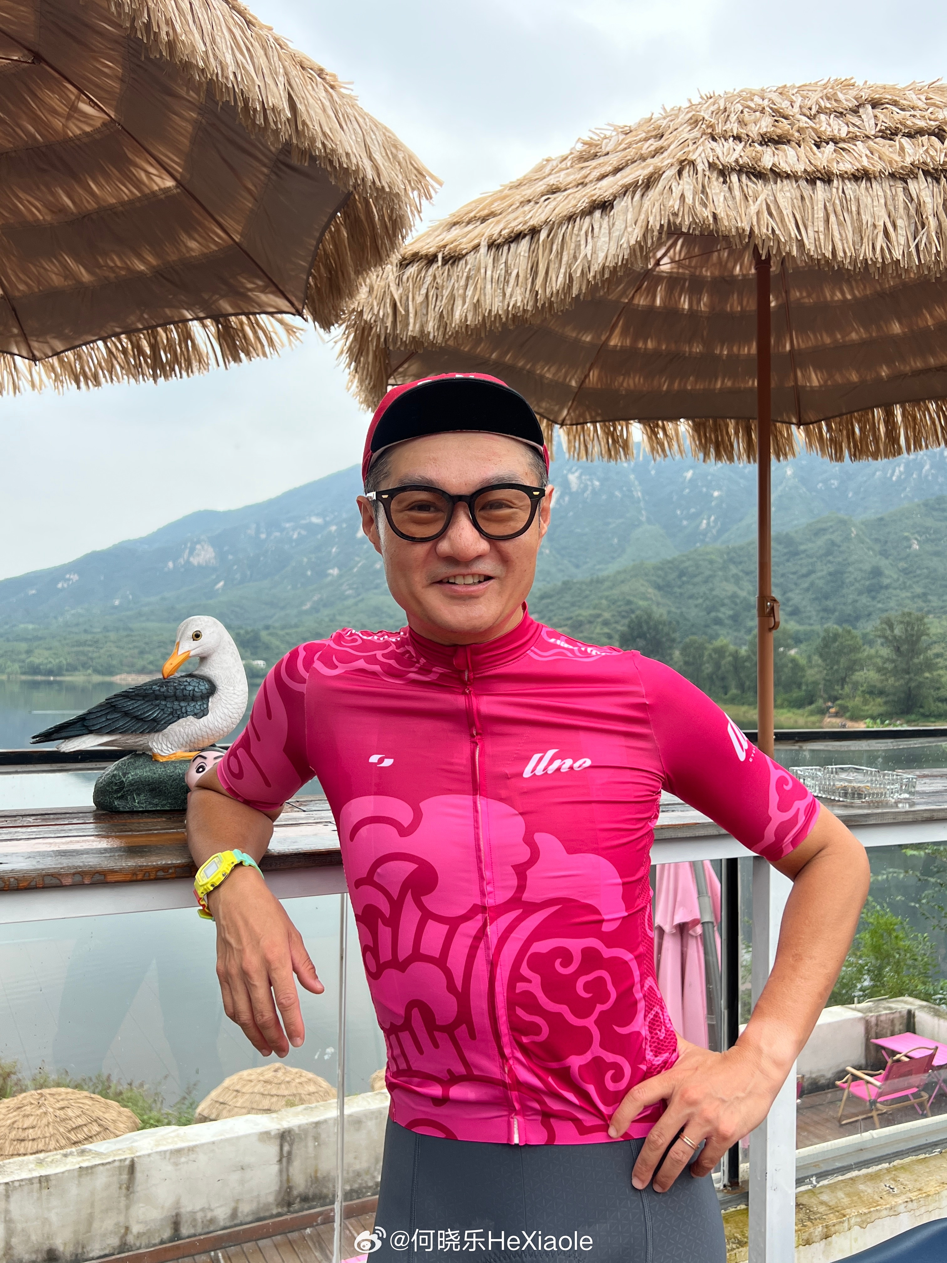 离我自己店铺最近的骑行 路线，往返刚好50公里，早上做个空腹有氧再工作，非常完美