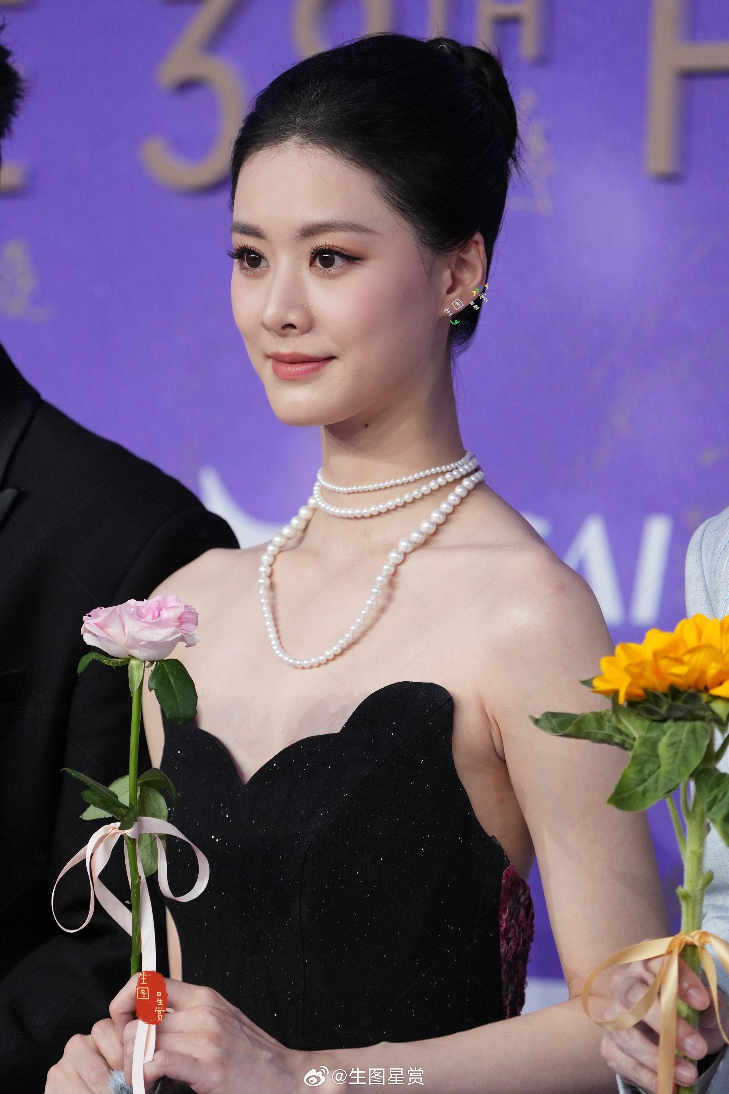 赵夕汐百花奖闭幕式生图，清冷高贵的公主👸🏻第38届大众电影百花奖