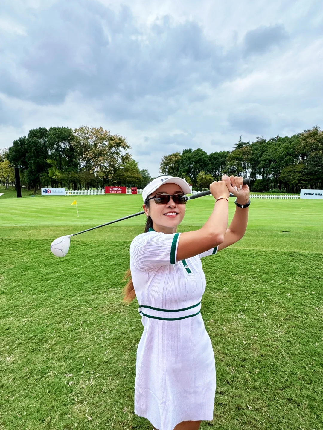 一夜入秋的上海，太适合高尔夫了🏌️‍♀️