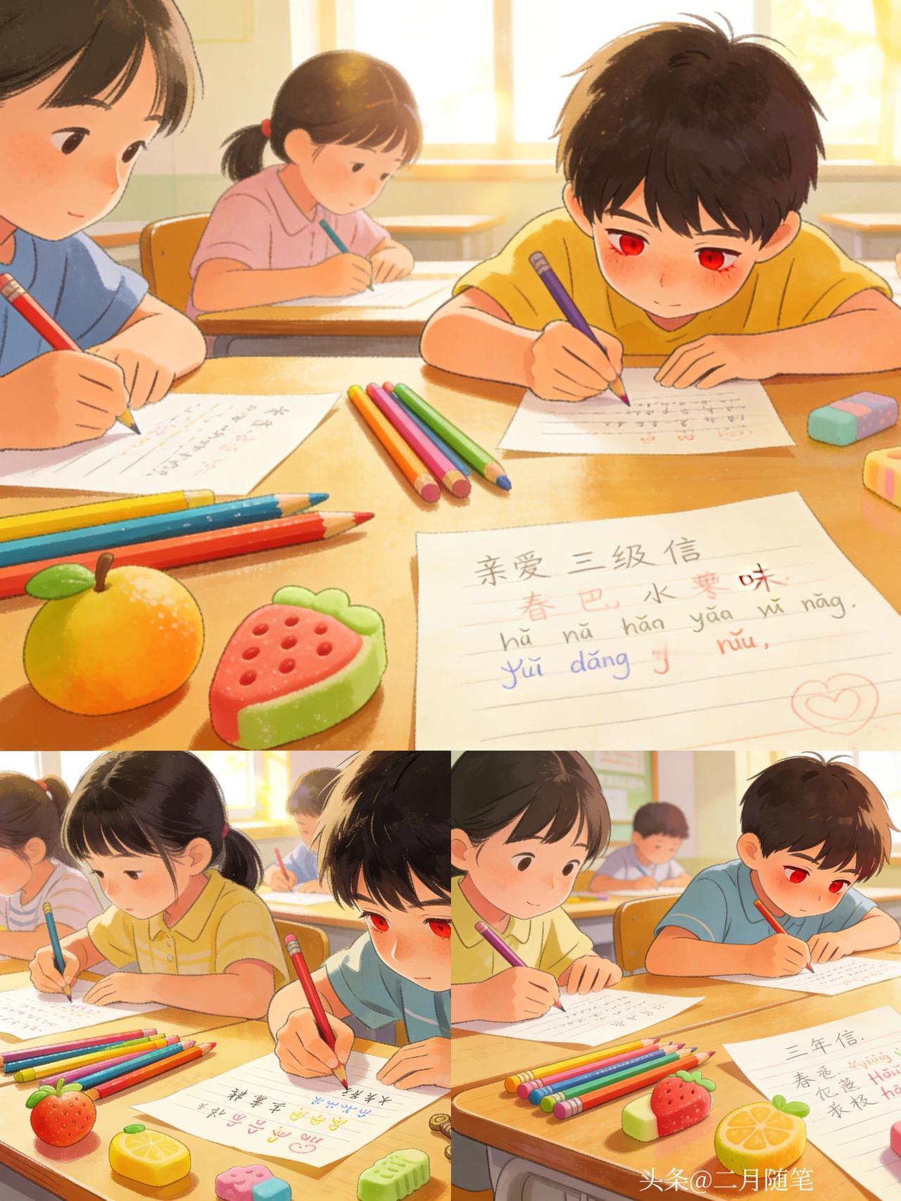 三年级小学生因病去世，班主任编造善意谎言称其“转学了”，班上小朋友留言：“xi望