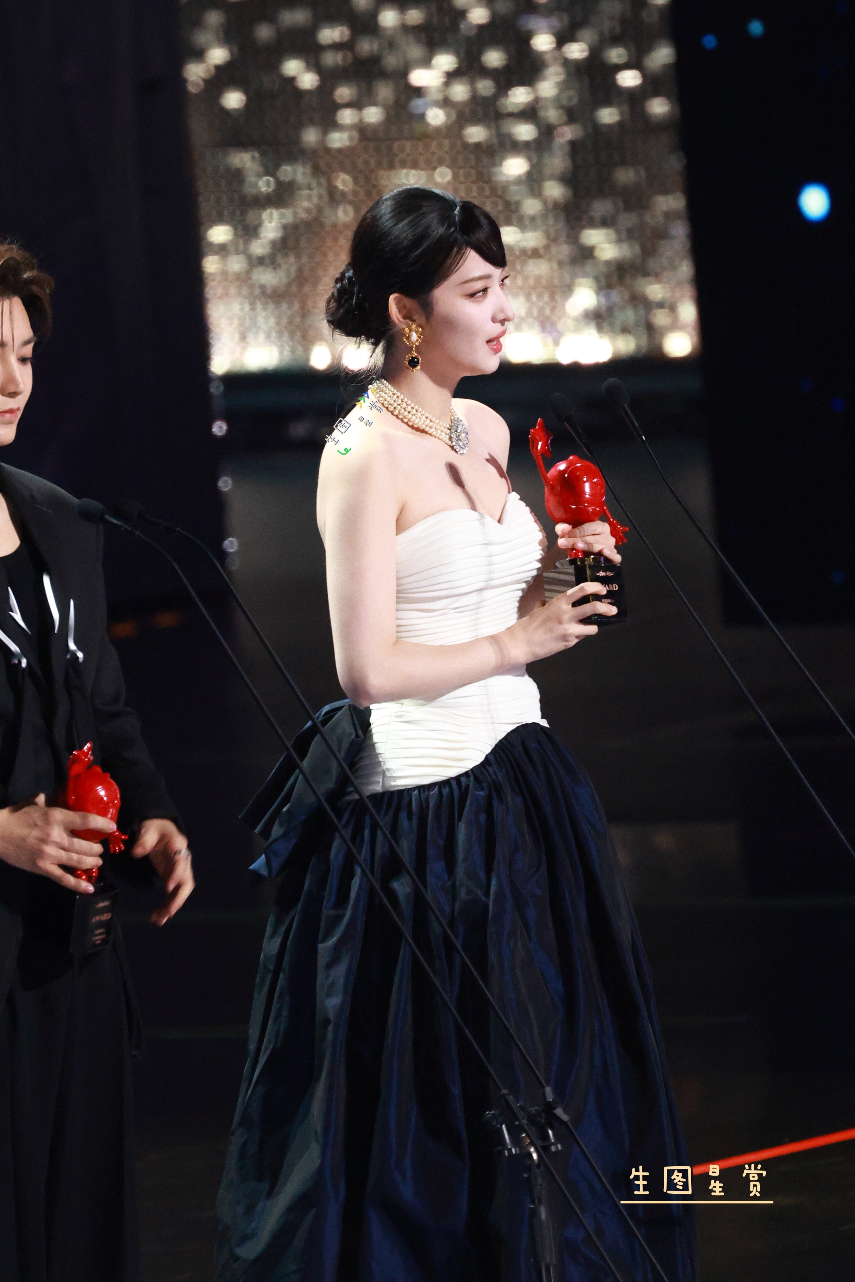 王楚然尖叫之夜颁奖礼颜值与演技并存的Chuan⛵️王楚然 珍珠美人王楚然