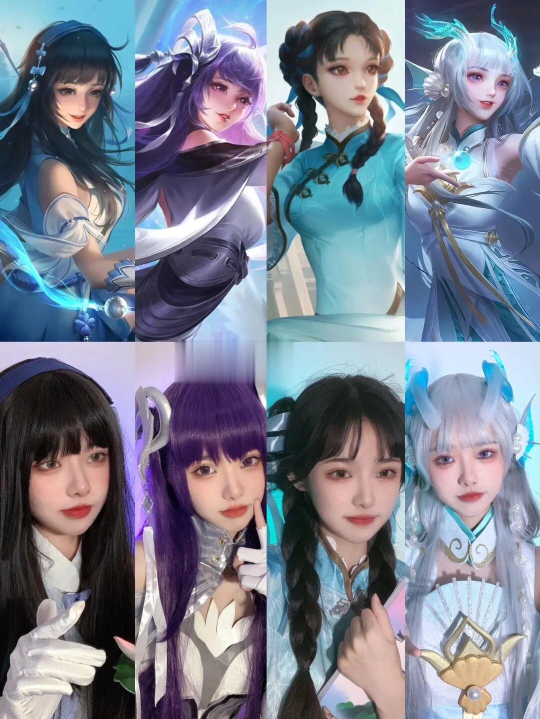 cos服分享｜美美拥有西施全皮肤了