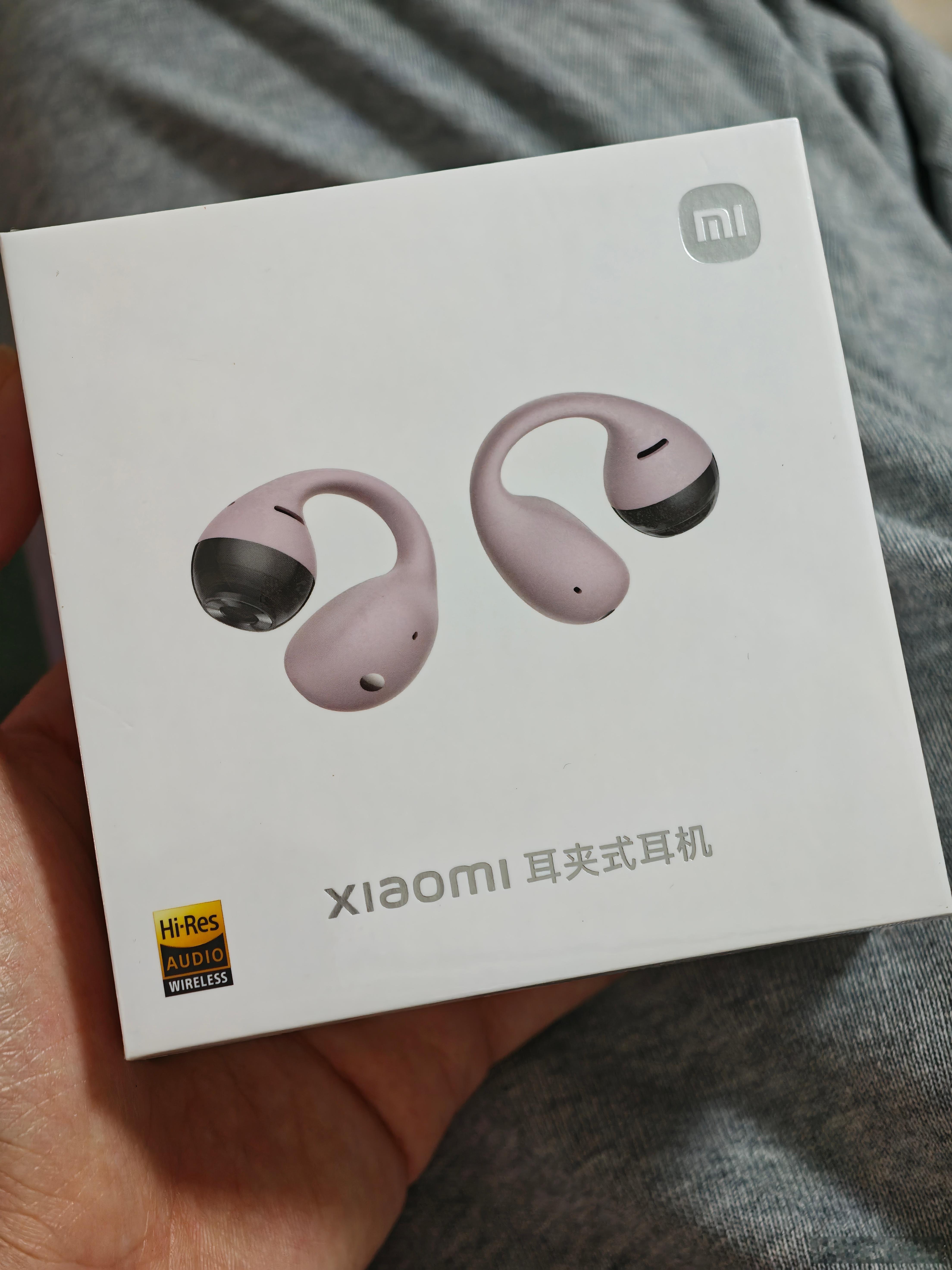 买了副小米耳夹式耳机[二哈] ​​​