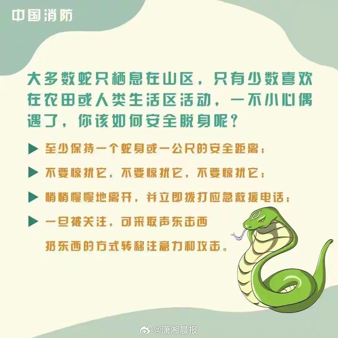 【#夫妻上班途中突遇2米长眼镜王蛇#】近日，厦门一对夫妻在上班途中和一条2米长的