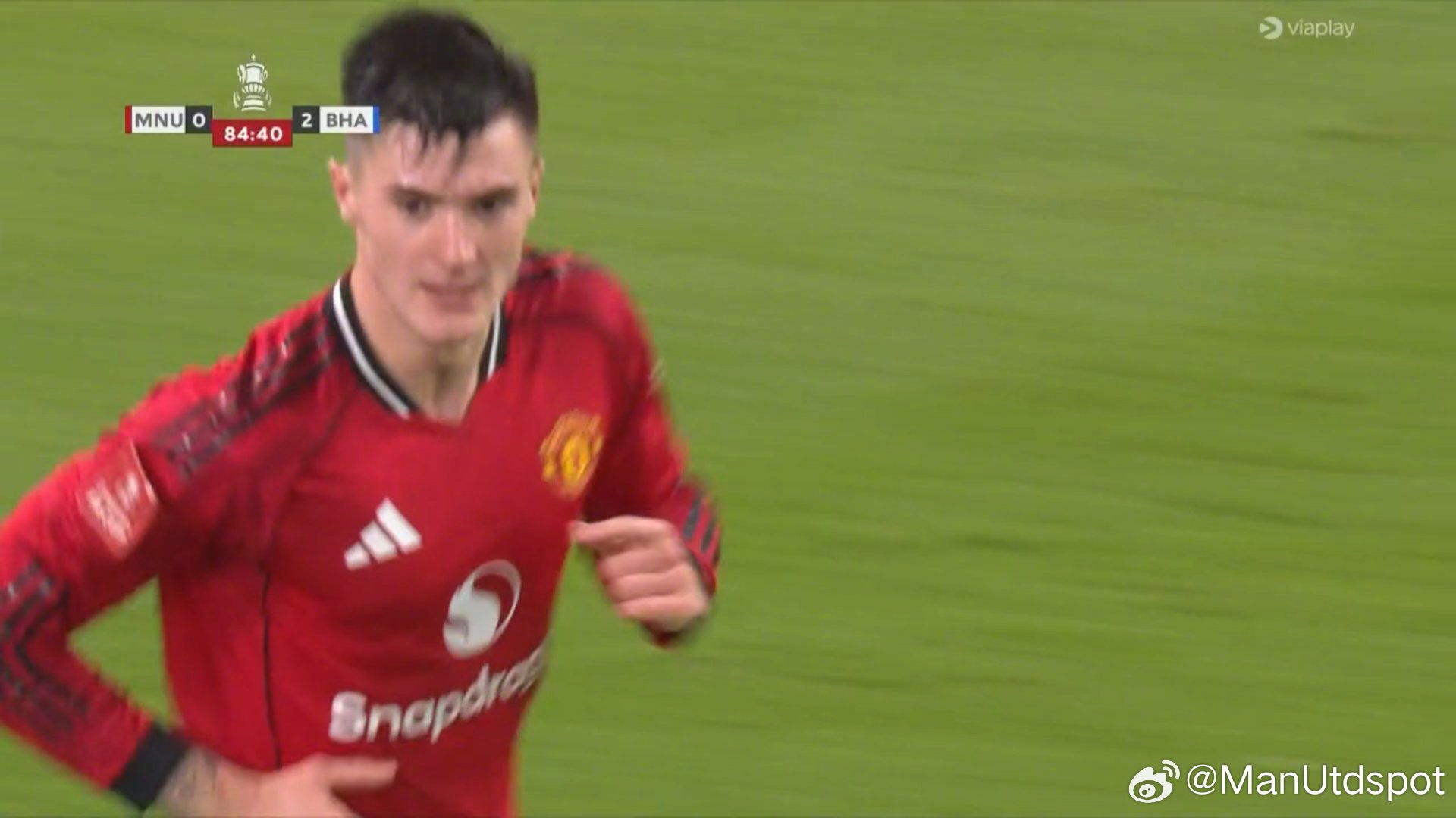 塞斯科角球头球破门！曼联1-2布莱顿ManUtdspot曼联vs布莱顿曼联