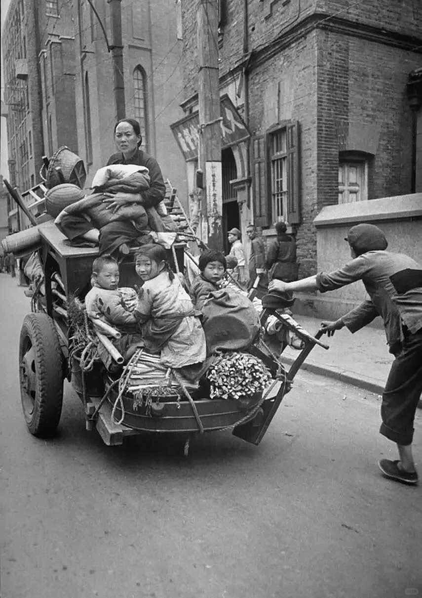1949年上海解放前 ​​​