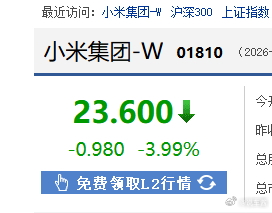小米还能再跌吗？都23.6了，之前我以为到谷底了现在看，只能看到一句MD 