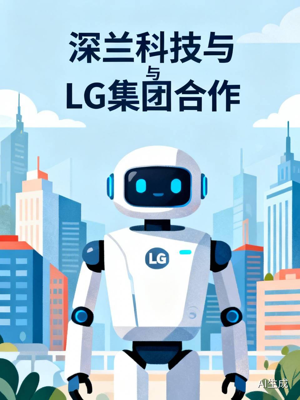 疫情催生消杀设备需求的特殊背景下，深兰科技对外宣布与韩国LG集团达成消毒机器人采