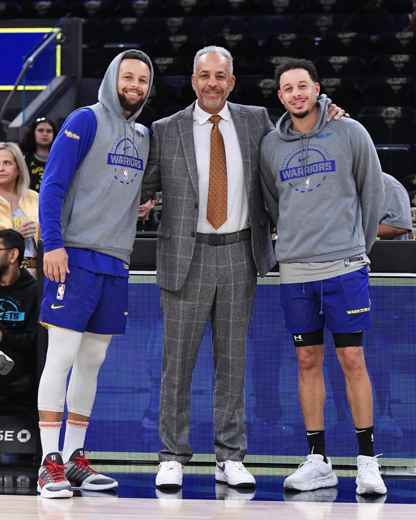 库里家族勇士vs黄蜂