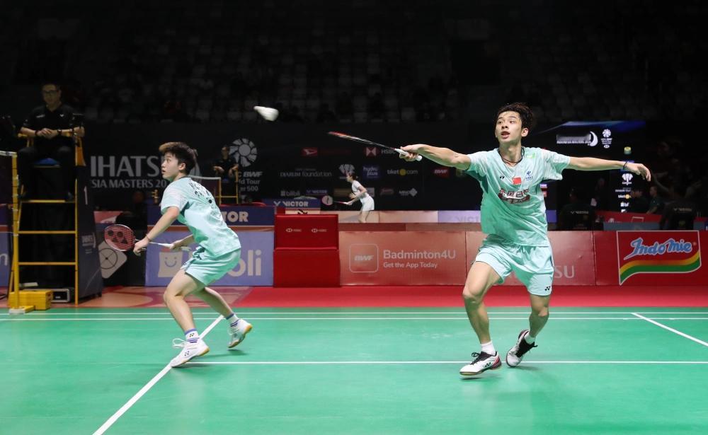 胡珂源/林祥毅🇨🇳 16-21、15-21 🇮🇩因陀罗/华金决赛对手：阿