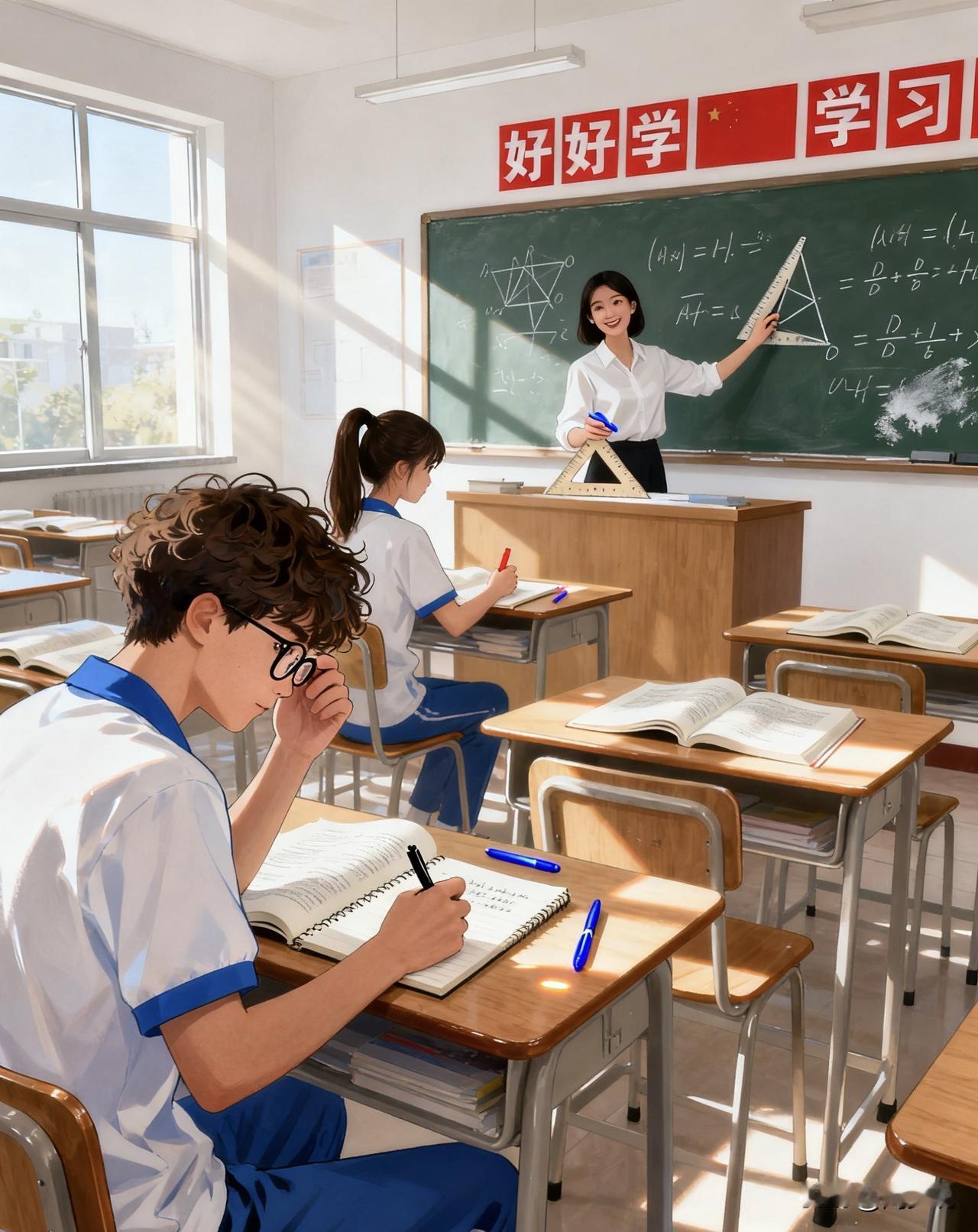 “太无语了！”一位教师在社交平台发文吐槽，上班听到个离谱事儿，课堂上学生和前后同