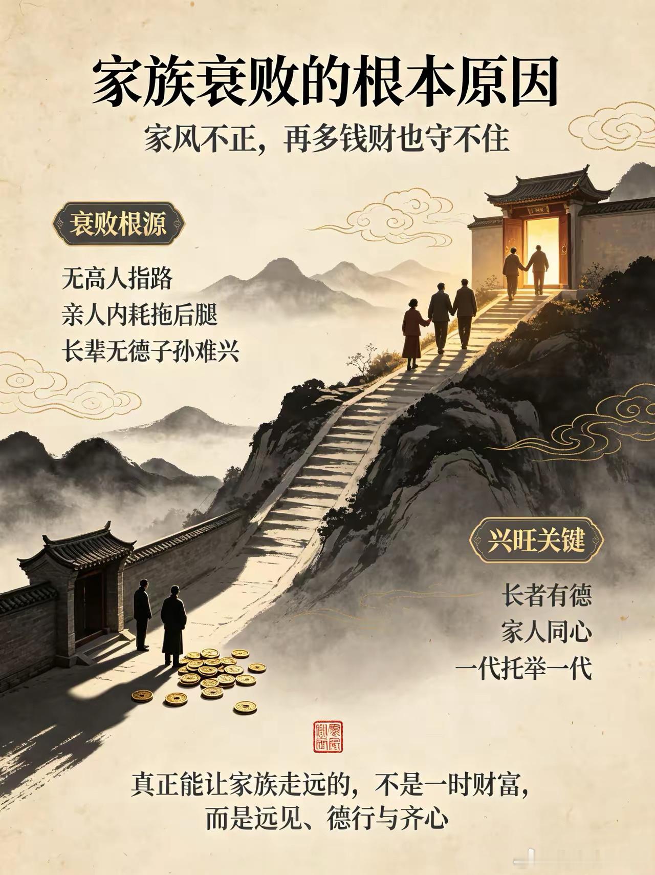 家族衰败的根本原因 