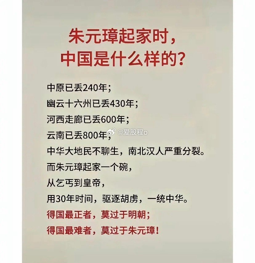 朱元璋创业有多难 