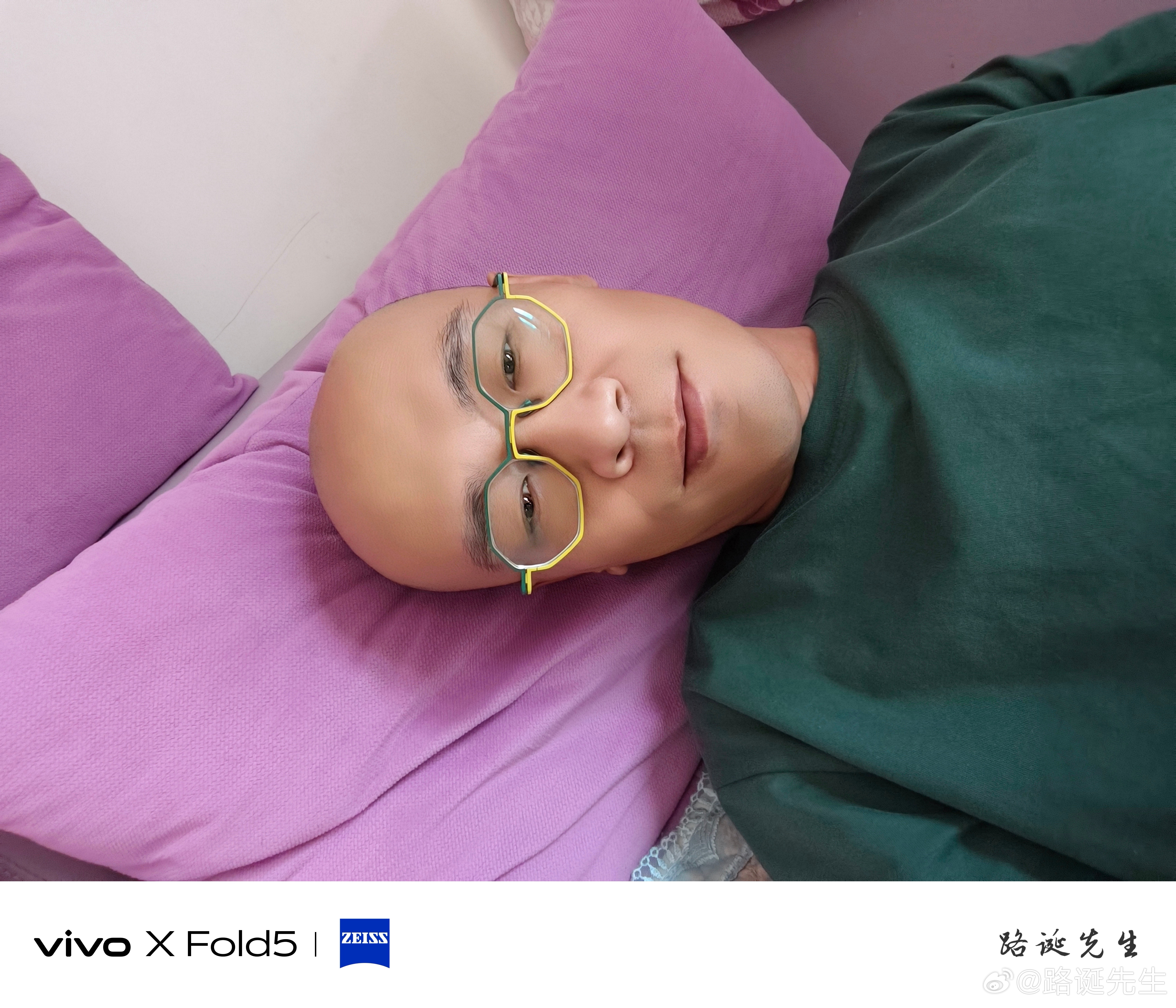 秋天的第一张自拍。 ​​​