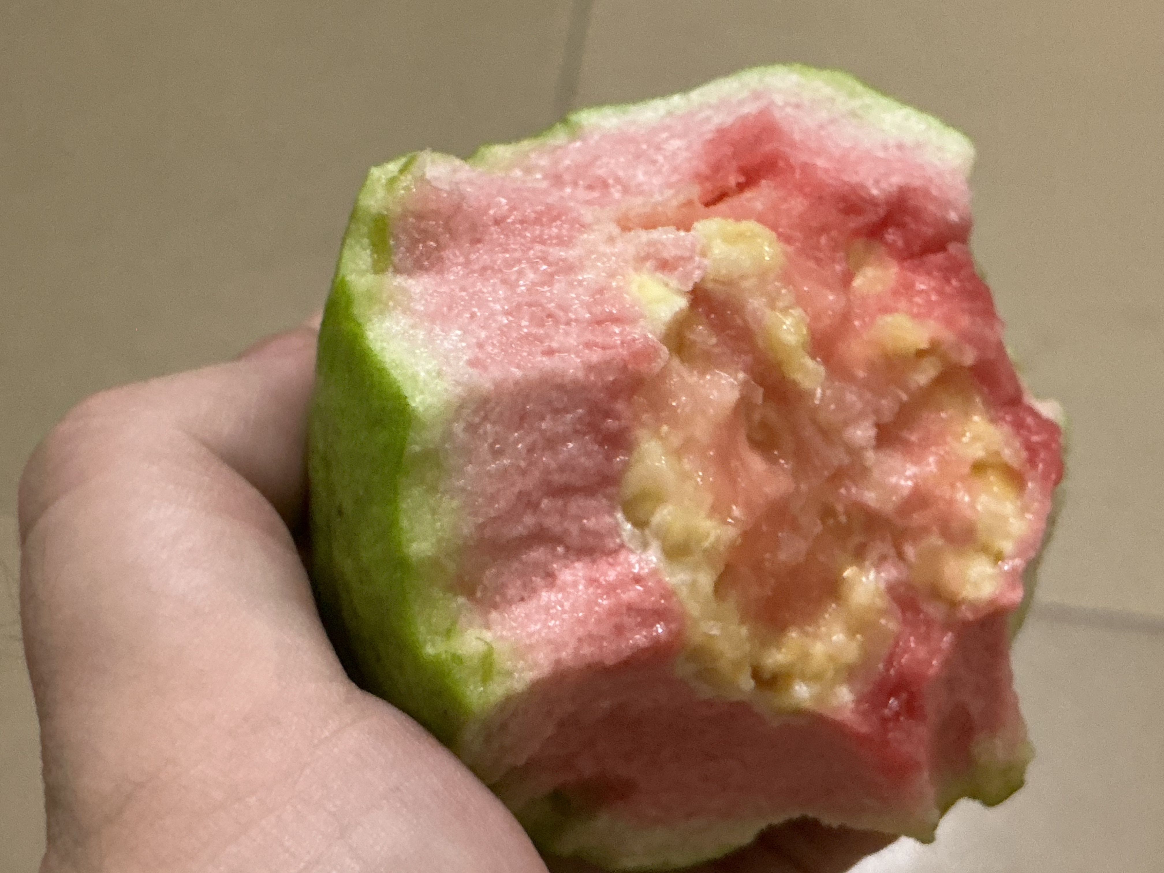 我买的这个芭乐真的不好吃