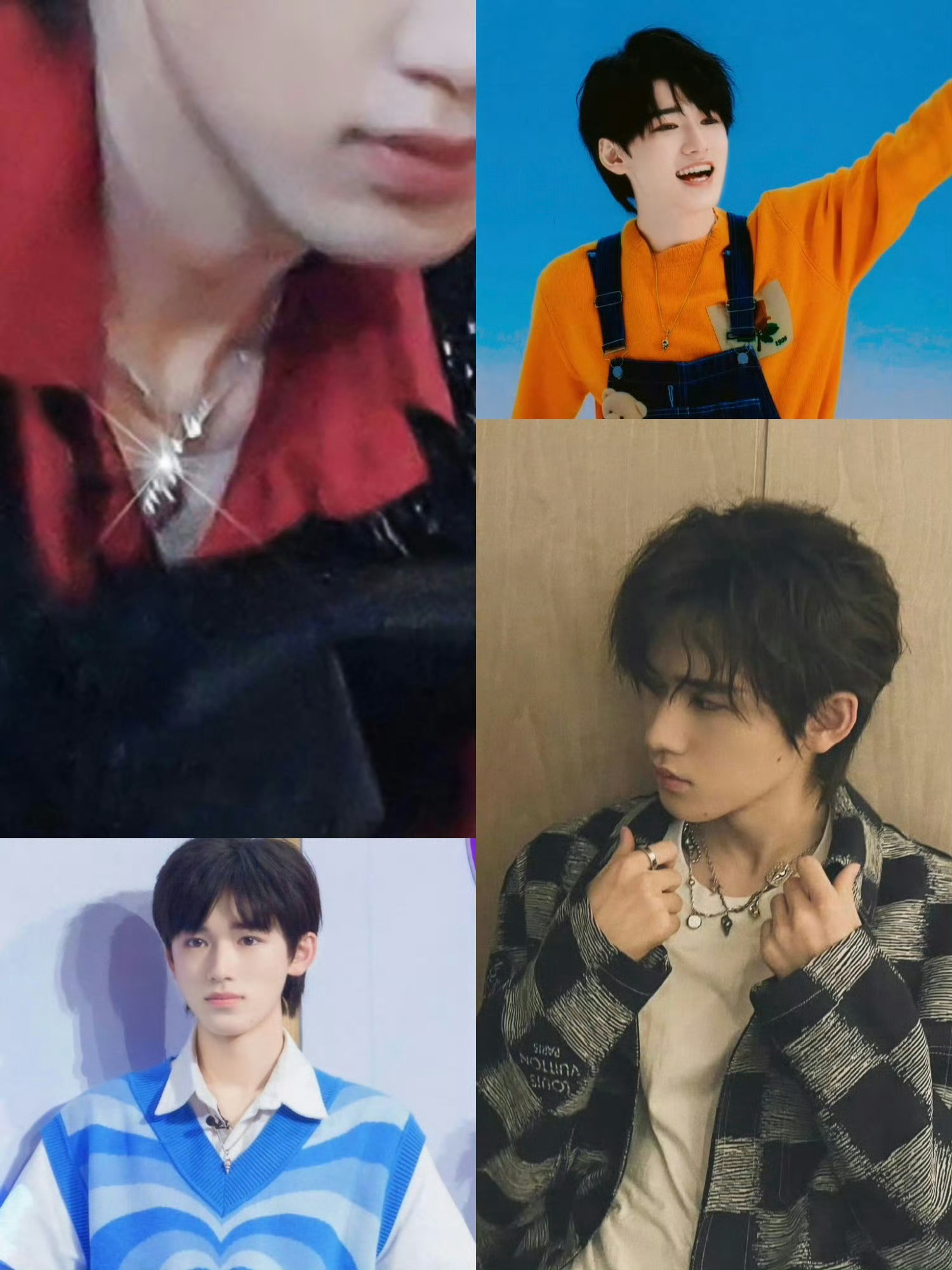 亚轩严选蓝色💙＆满心满眼的🐚还有命中注定的蓝色丝带怎么滴～就是这么爱宋亚轩 