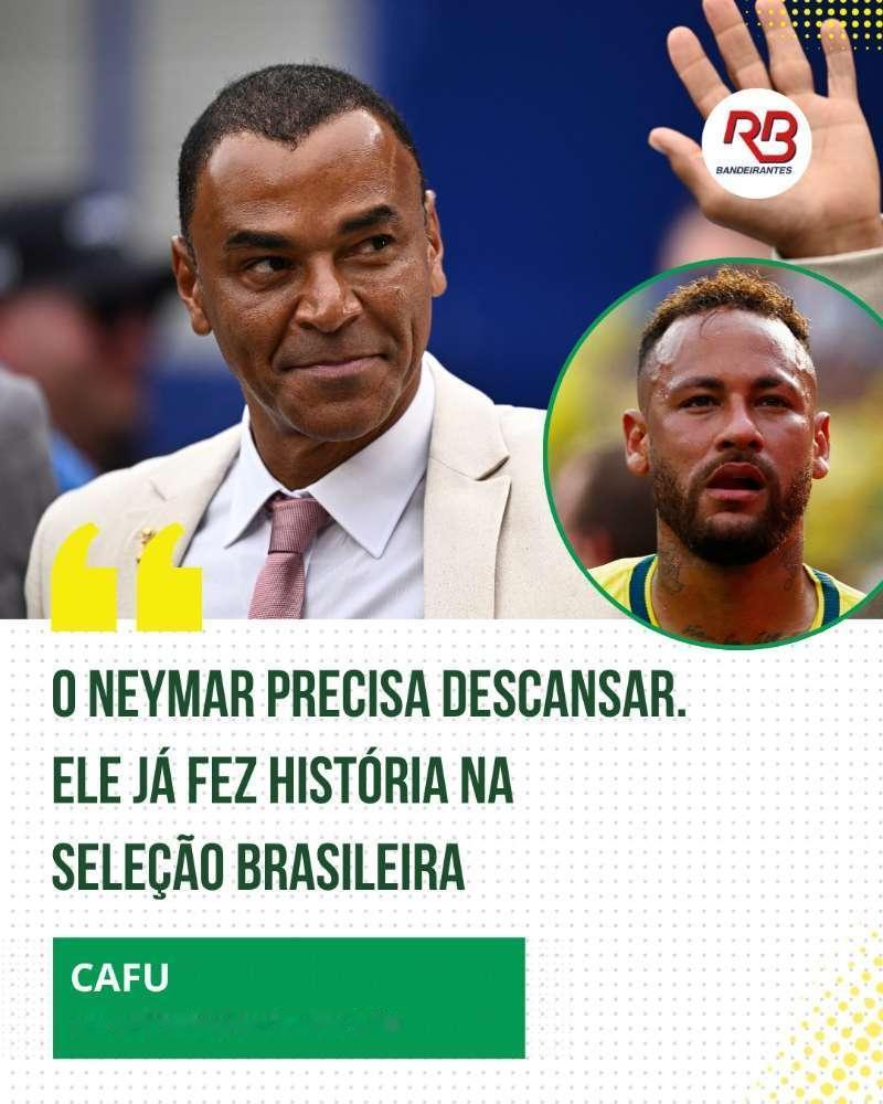 neymar 卡福认为，内马尔是否就此告别巴西国家队，选择权完全掌握在他本人手中