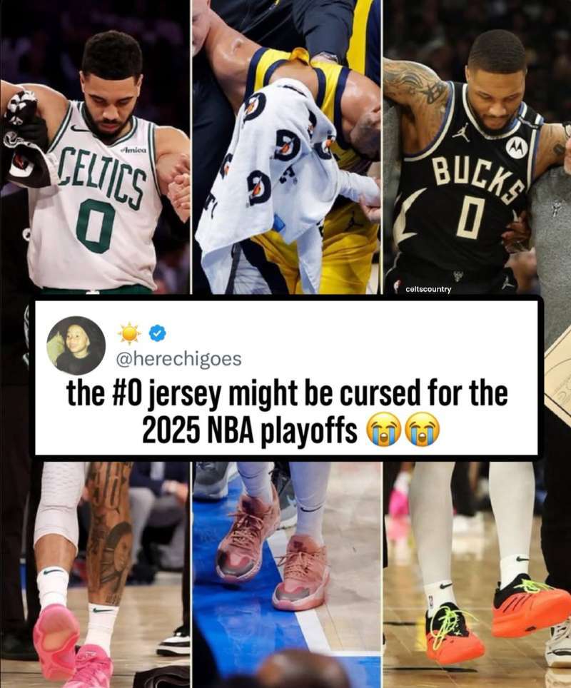 NBA0号有毒吧今年季后赛，0号仿佛受到了诅咒[生病]哈利伯顿受伤 ​​​