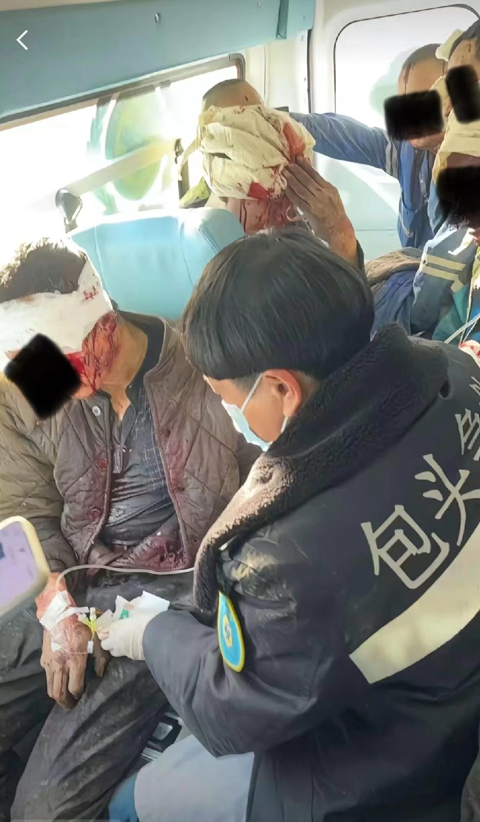 我在包头医院的朋友和我说

全医院进入紧急状态，有病号陆续送来

起初以为是哪个