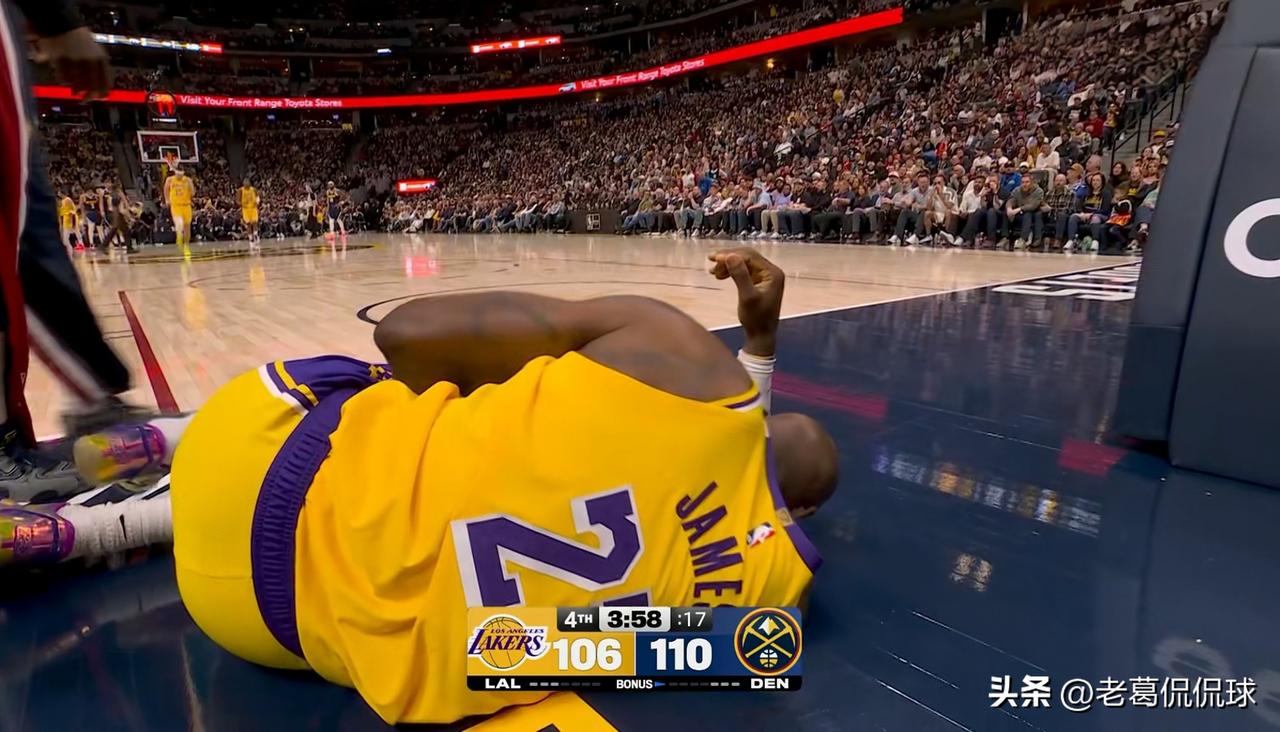 掘金巨星约基奇对老大哥詹姆斯真是赞不绝口！在今天掘金主场以120：113力克湖人