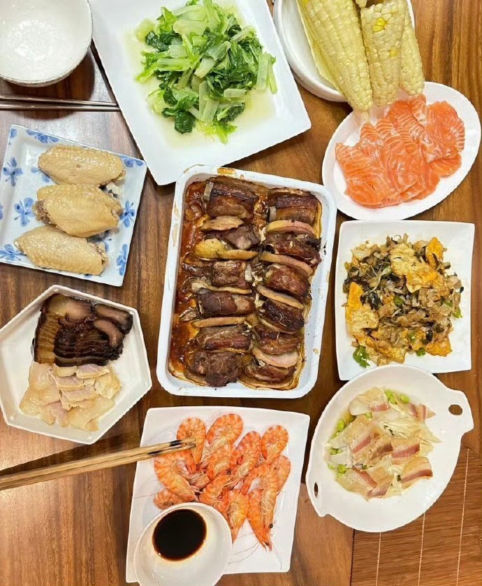 72年的，儿子女朋友第一次来家吃饭，合格吗 ​​​