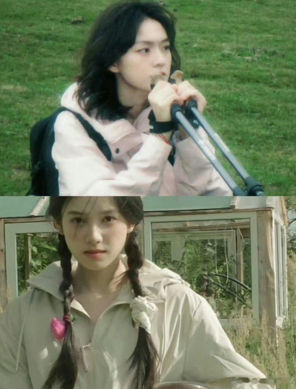 文淇 张婧仪 很适合拉郎的电影脸文艺女主走起