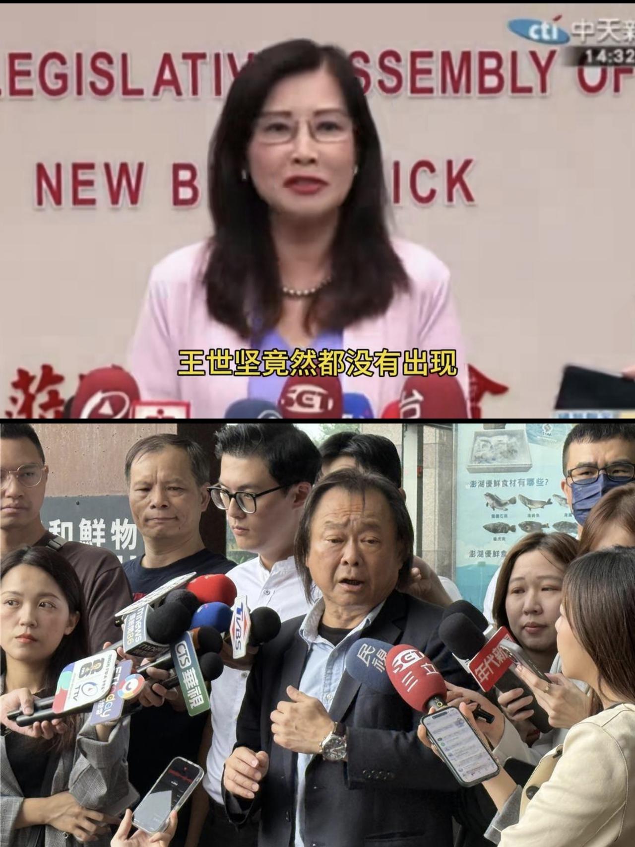 秦慧珠下战帖，邀王世坚对赌100万——“沈伯洋不会当选”，你敢接吗？

秦慧珠今