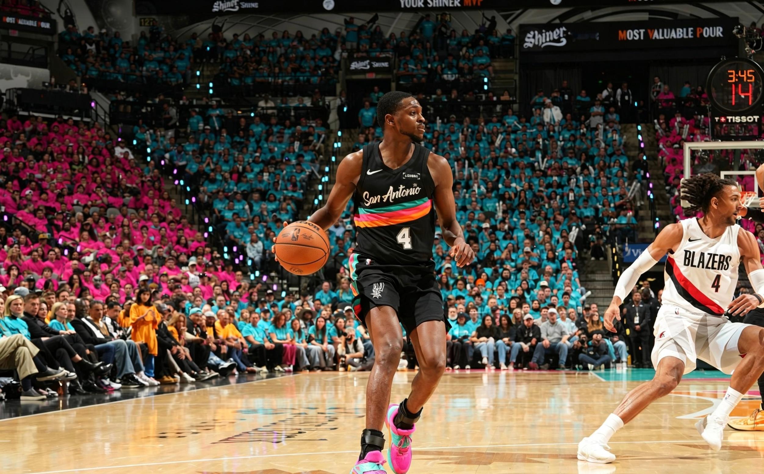 开门红！马刺主场111-98击败开拓者，首轮大比分1-0🎉马刺（1-0）：文班