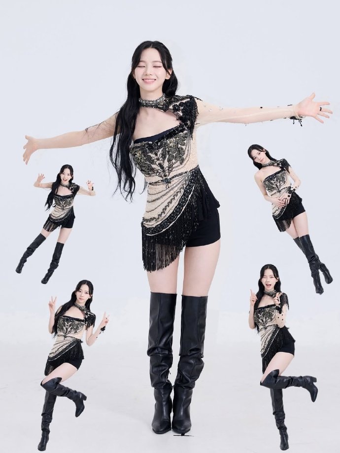 柳智敏穿了出道早期服装柳智敏还原blackmamba时期妆造 柳智敏还原blac