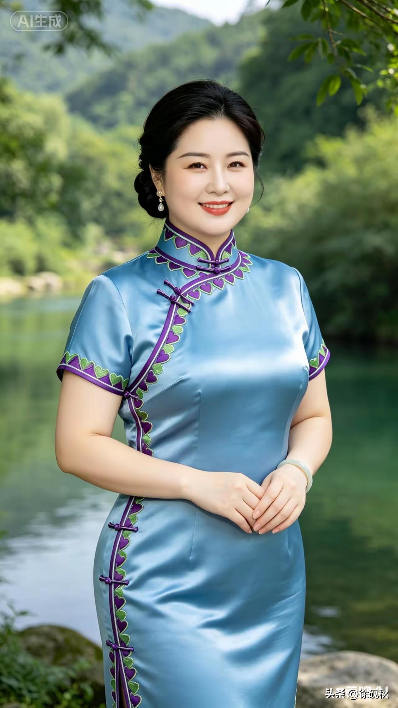 中国旗袍，文化传承。
历史悠久，推陈出新。
旗袍之美，美在修身。
美在气质，美在