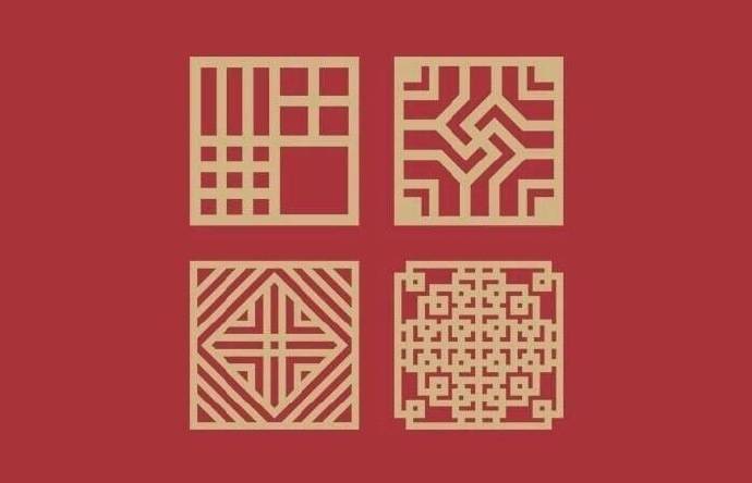 中式传统纹案 