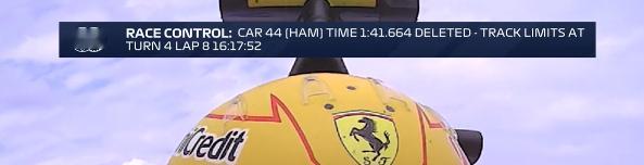 汉密尔顿Q1最快圈被取消，Q1出局！！！F12025F1比利时大奖赛 ​​​