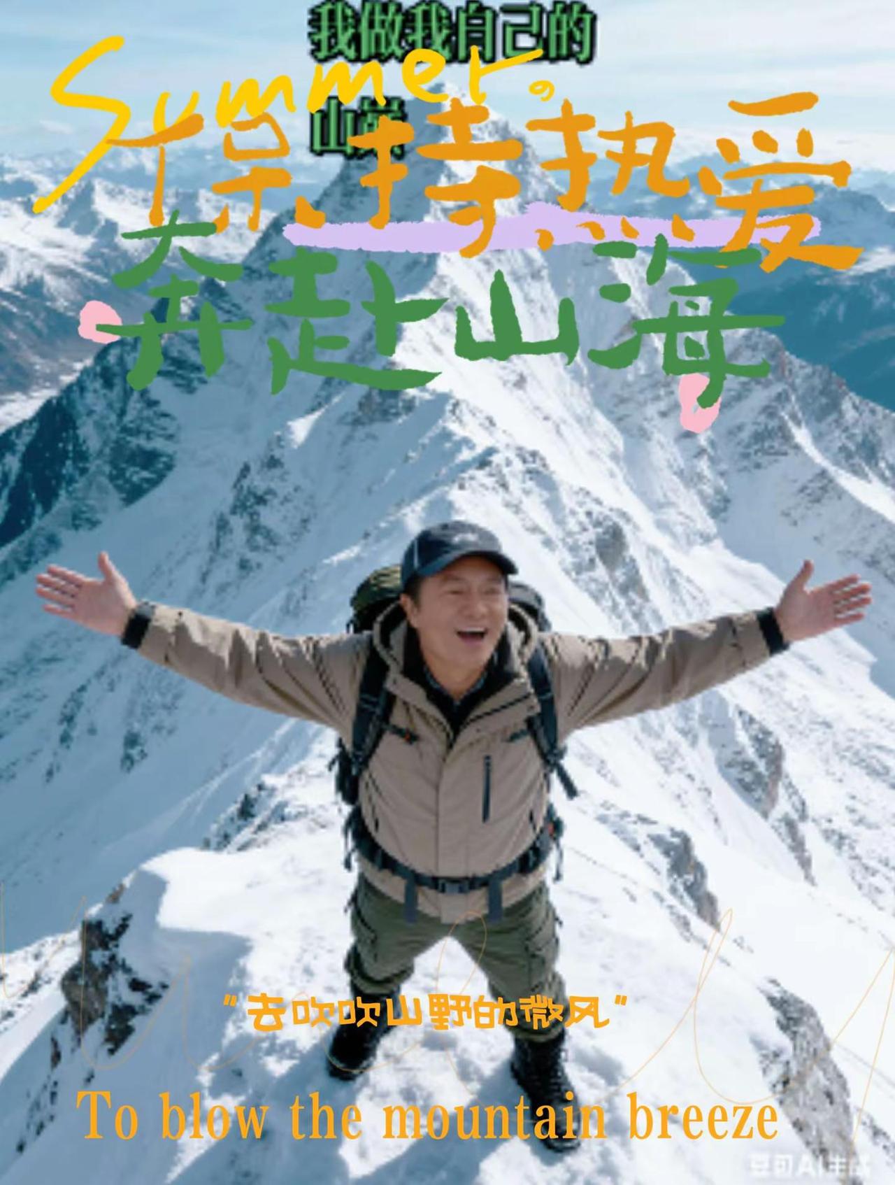 我做我自己的山巅！雪山之勇 雪山攀登 高海拔徒步