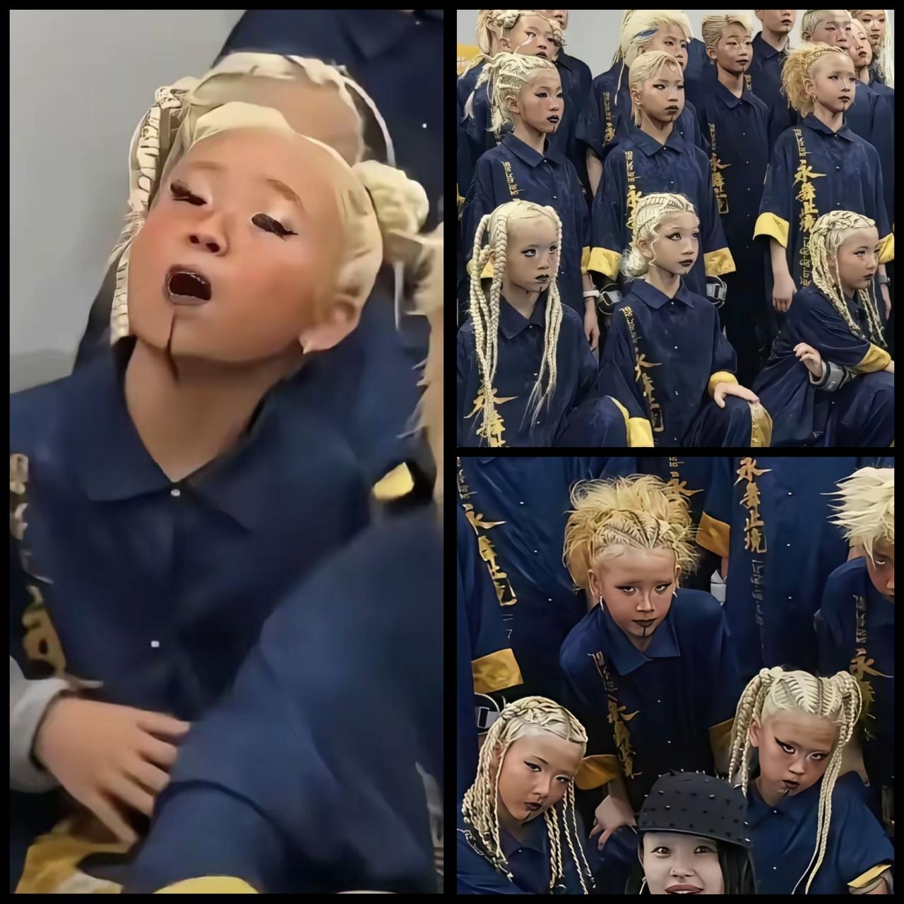 少儿舞台造型引全网热议，切莫扭曲下一代审美！
 
看完上海这场少儿街舞赛事的现场