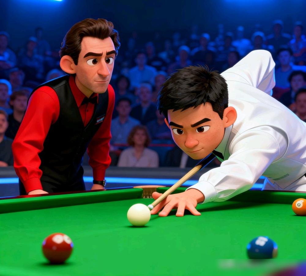 斯诺克利雅得大师赛第一天比赛，三点不吐不快：第一、丁主任被希金斯血洗了，一点状态