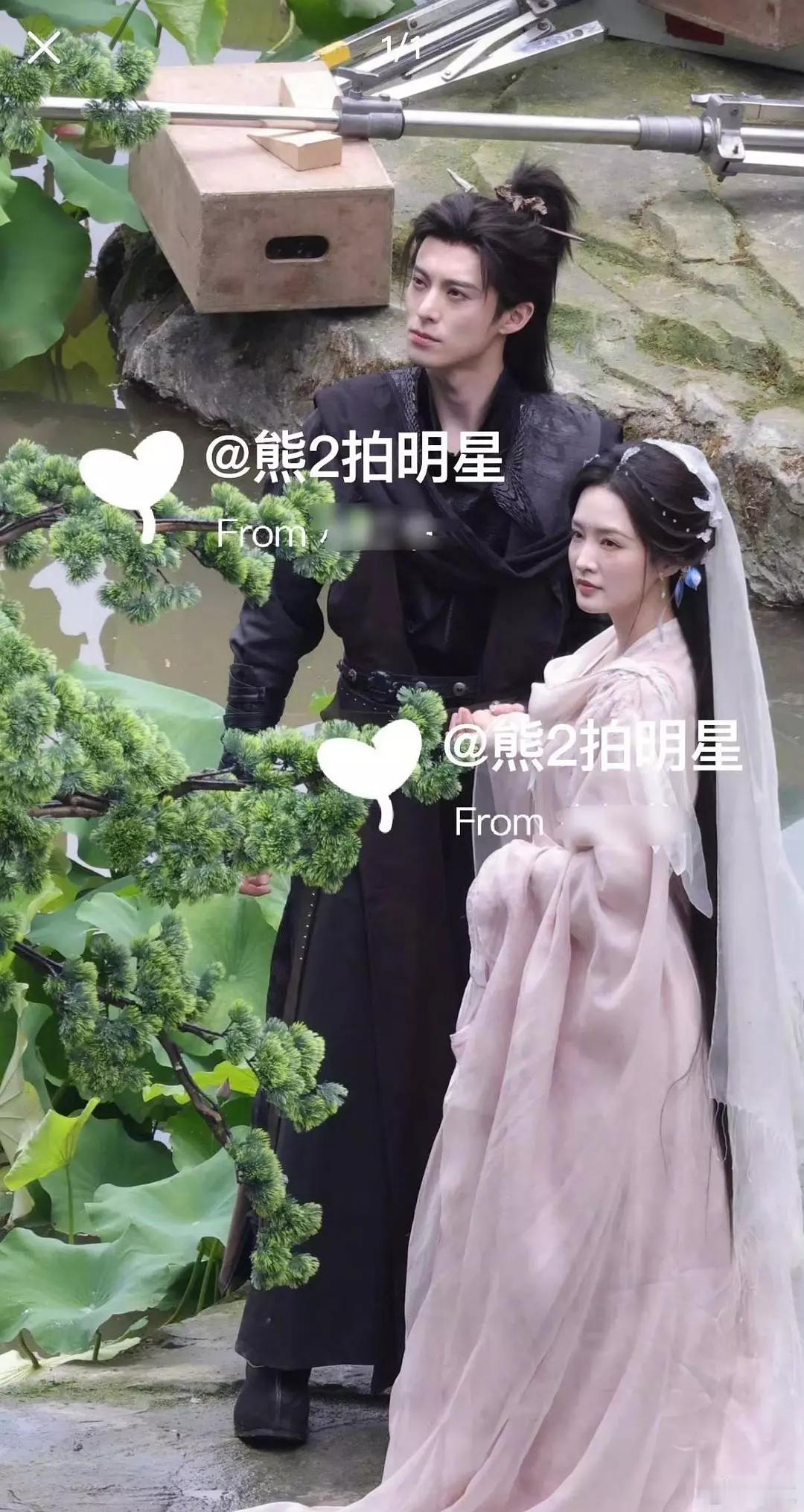 咸鱼飞升王鹤棣李沁同框，大家觉得状态如何类，两位都好养眼哦 ​​​
